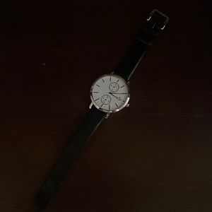 Black and Silver Kate Spade Watch